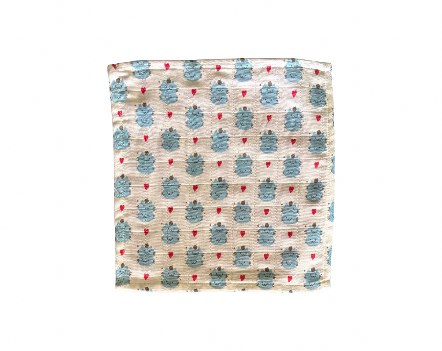 Organic Muslin Double Layered Wipes ( Assorted Pack of 4 )